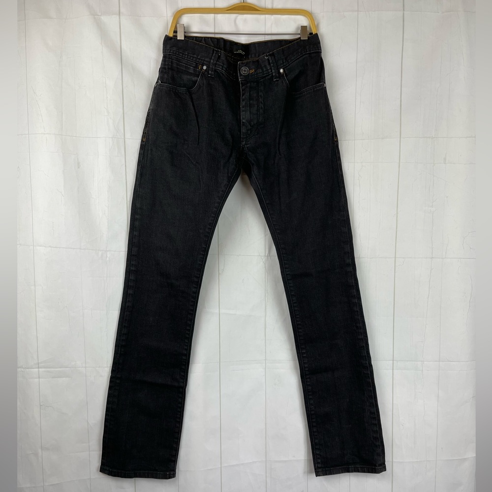 Zara Black Straight Leg Mens Jeans Size 31